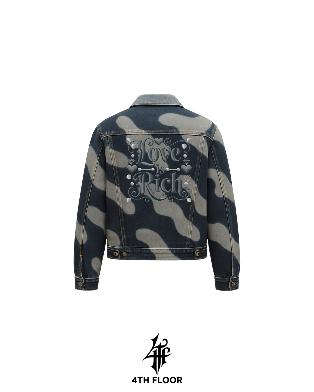 Cold Flame "Night Ice" Denim Jacket