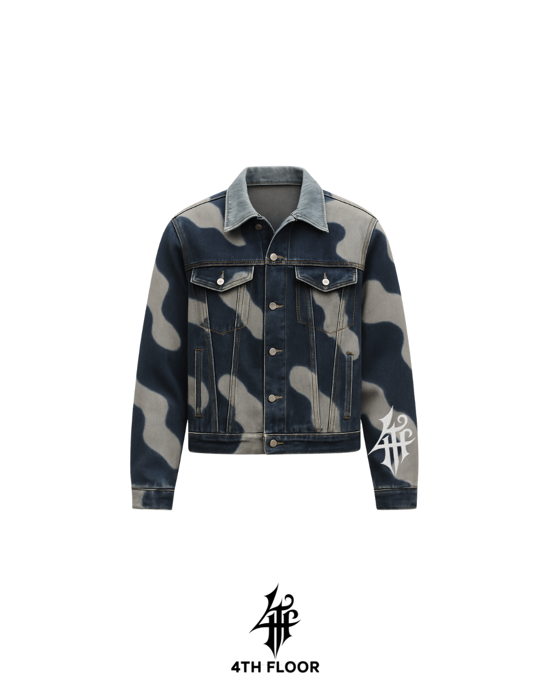 Cold Flame "Night Ice" Denim Jacket